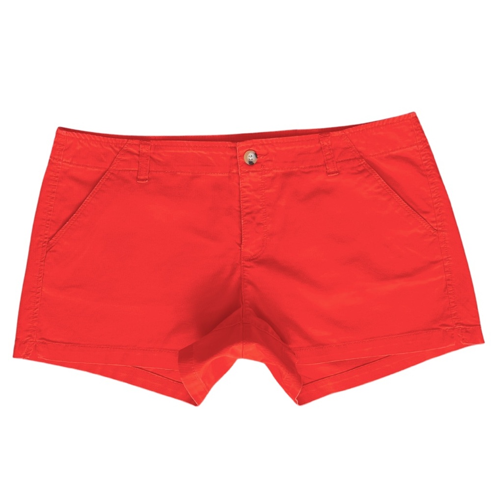 ARIZONA JEANS (WOMEN)•ORANGE MINI SHORT•SIZE 13